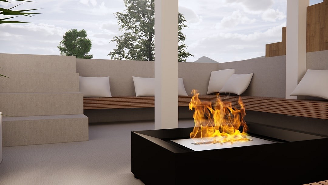 94 Maisons de ville Vieux-Beloeil plan terrasse fireplace