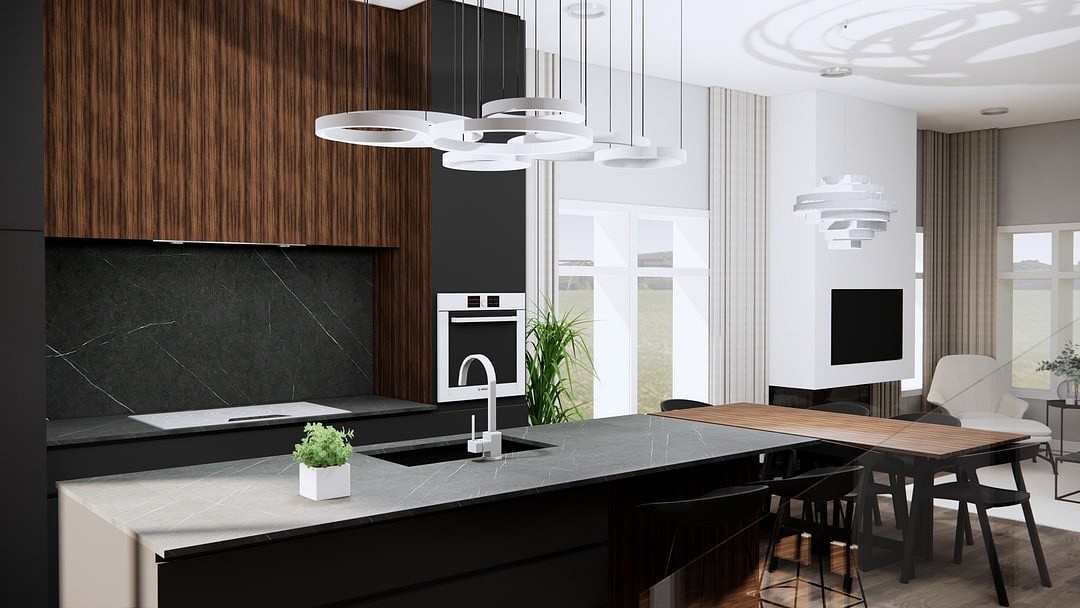 94 Maisons de ville Vieux-Beloeil plan cuisine