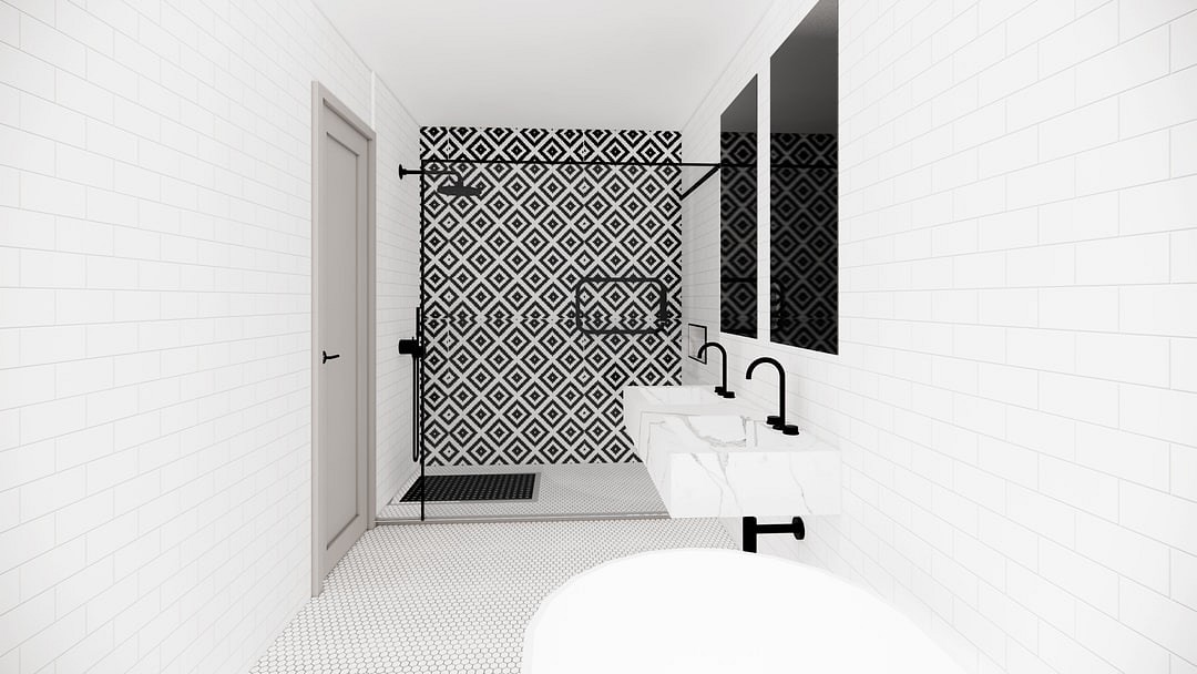 94 Maisons de ville Vieux-Beloeil plan salle de bain